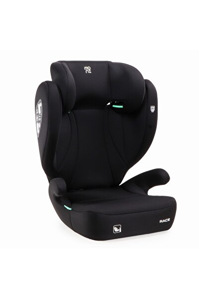 Moni Scaun Auto Copii Race Cosmo black, Fără ISOFIX, 100–150 cm R129 i-Size, ...