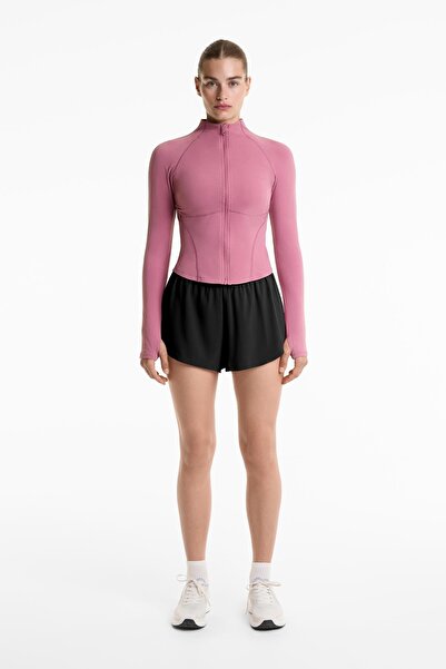 Oysho Light warm technical jacket with seams