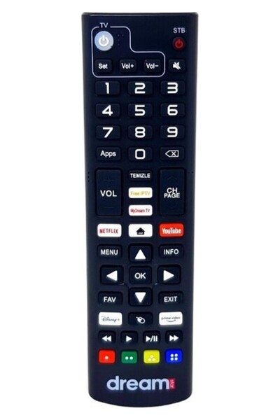 Dreamstar I1 Androidbox Orjinal Kumanda - Ses Komutsuz