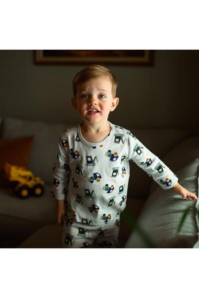 Antebies Construction Team Long Sleeve Tshirt Pants Set