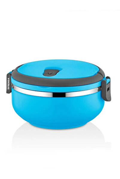 SPRENDA Tek Katlı Sızdırmaz Yemek Termosu Sefer Tası Saklama Kabı Mavi 0,75 L...