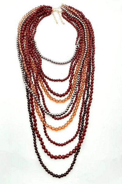 New Obsessions Multi-Layer Elegant Beaded Women's Necklace