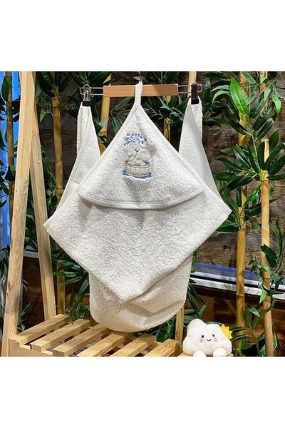 PATSAN Elephant Hooded Baby Towel