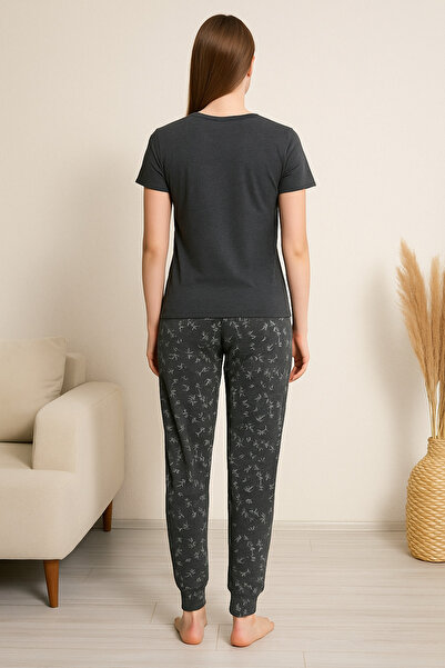 LXL Women's Short Sleeve Model Pajama Set