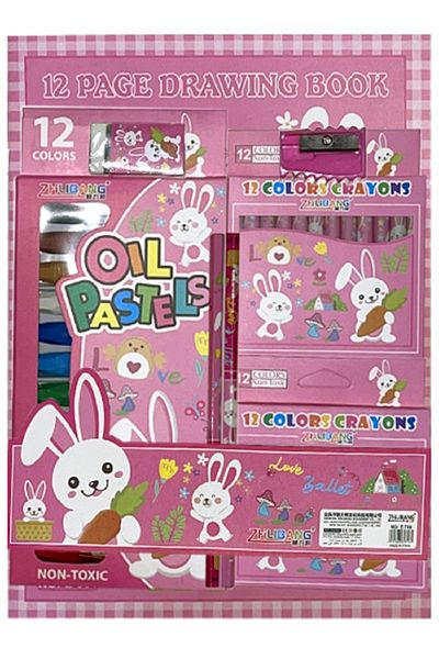 Generic Set Of Oil Pastel 6 Pieces