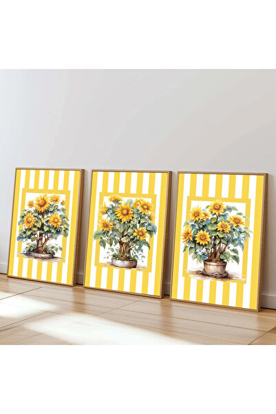 Dekorsiahome Σετ τραπεζιού κουζίνας σαλονιού 3 τεμαχίων με ξύλινο σκελετό SET...