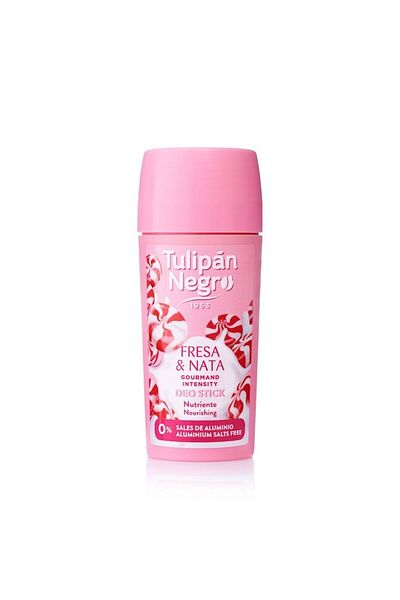 Tulipan Negro Deodorant Stick, Fresa&Nata, 60ml