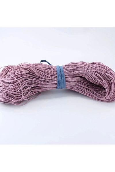 PRATİKOBA Dark purple color jute paper rope bag rope supla rope no:82 - (550-600 gr)