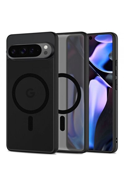 Modo Carcasă MagSafe pentru Google Pixel 9 / 9 Pro, Tech-Protect Magmat, Neag...
