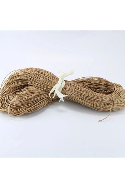 PRATİKOBA Dark paper bag color hessian paper rope bag rope supla rope no:39 - (550-600 gr)