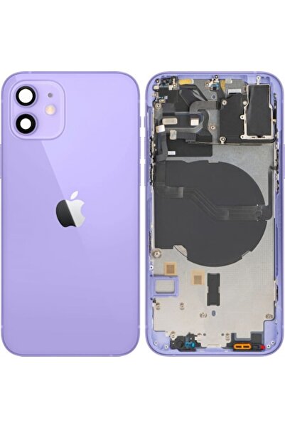 Modo Capac Baterie Apple iPhone 12 Cu Carcasa Mijloc Mov Swap