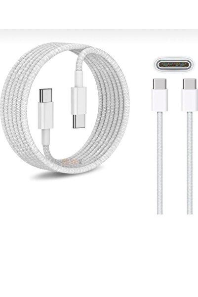 Berren 35W Type-c to USB-c Kablo Iphone 15 Iphone 16- Serisi Uyumlu Hızlı Şarj Aleti Adaptör Kablo Set