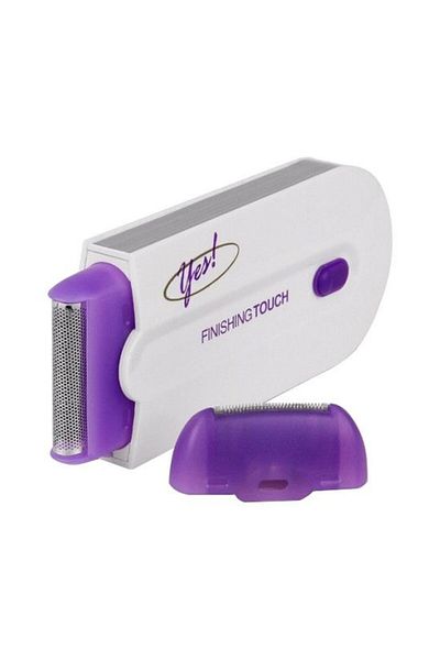 Sensas Portable cordless epilator with Sensa Light technology, painless, battery-operated,