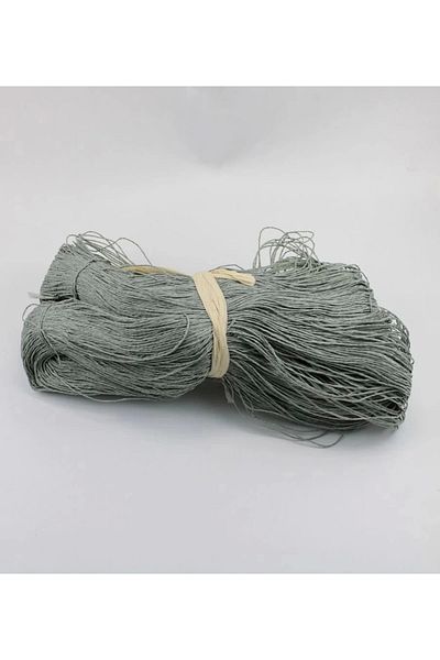 PRATİKOBA Matte mold green color jute paper rope bag rope supla rope no:51 - (550-600 gr)