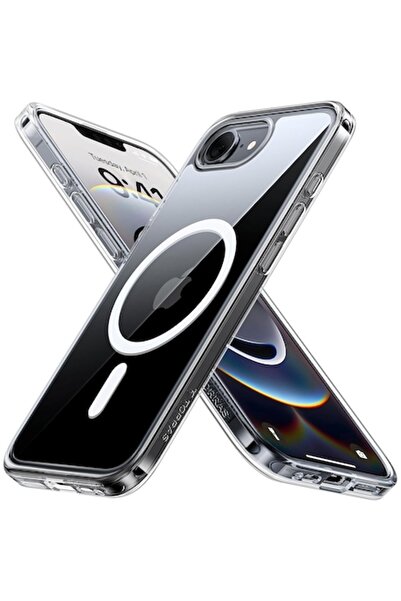 Modo Carcasă de înaltă protecție pentru iPhone 16e, W90, plastic dur, transpa...