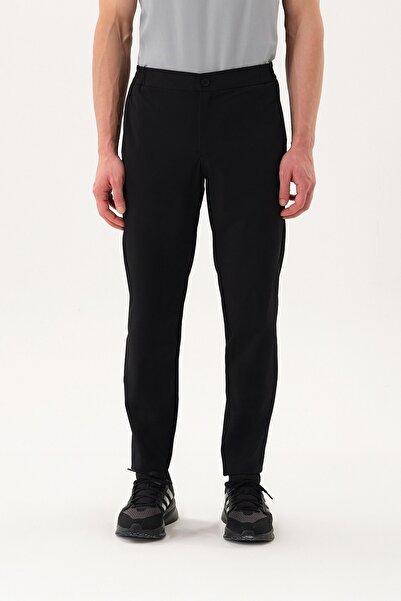 SPORTEMPT Pantaloni de golf pentru bărbați din material tehnic negru