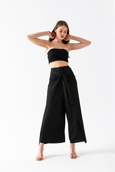 Weyeze Kuşaklı Bol Kesim Pantolon 99002WYZ