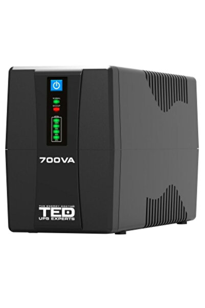 TED Electric UPS Line Interactive 700VA 400W • 2xSchuko • LED Display • Battery Included • TED003966