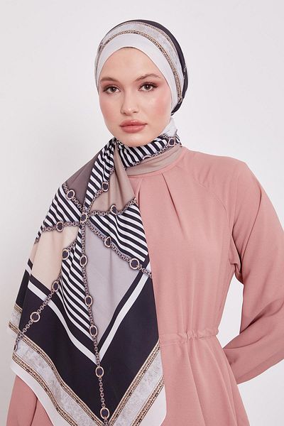 Levidor Beige Chain Pattern Love
