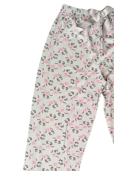 PRATİKOBA Seasonal Viscose Combed Cotton Trousers with Elastic Waist Cream