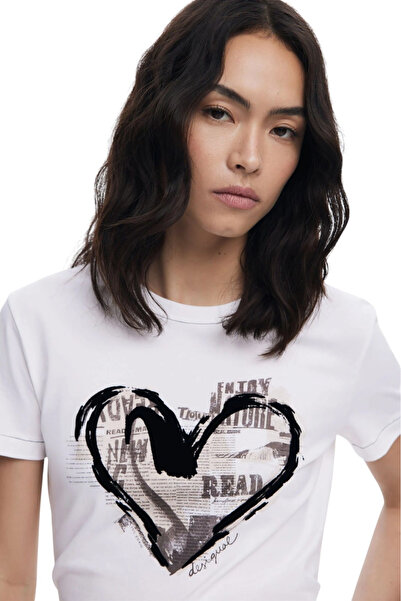 Desigual Letter Core T-shirt - 25WWTK04-1000