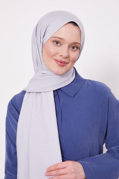 Levidor Silver Leola Plain Shawl