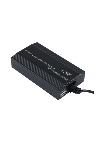 Edy Market Incarcator universal laptop cu priza 220V si auto, putere 100W si 8 conectori-EDY®