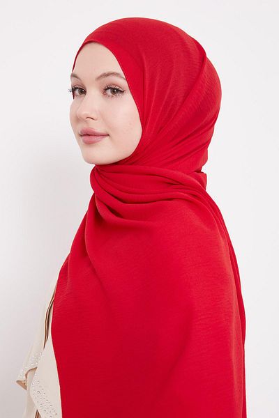 Levidor Red Flat Aerobin Shawl