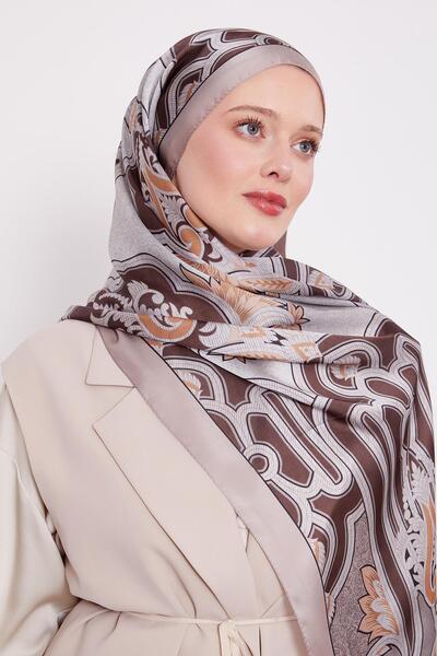 Levidor A.Mink Baroque Indian Silk Shawl