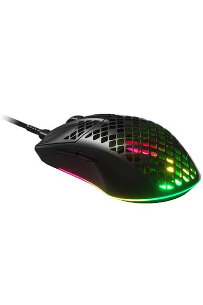SteelSeries Aerox 3 Wired Ultra Lightweight Gaming Mouse – AquaBarrier, RGB, 59g