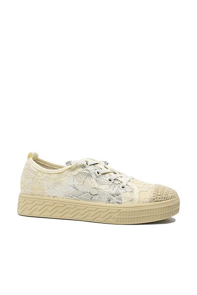 FORMAZIONE Elegant Lace Casual Shoes FNX 23 Y 209 White