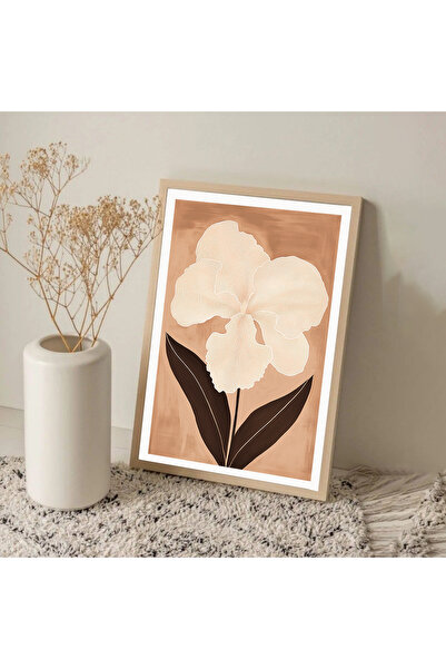 Dekorsiahome Masa dintr-o bucată cu cadru din lemn pentru sufragerie, sufrage...