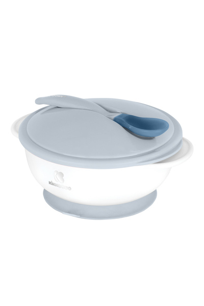 Kikka Boo Set castronel cu ventuza si lingurita cu senzor de temperatura Kikk...