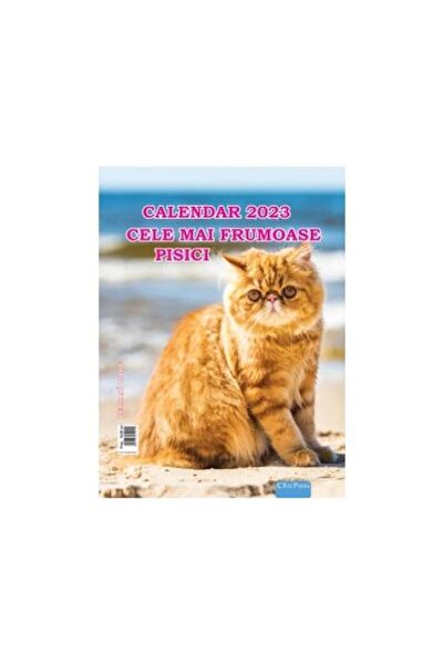Editura Erc Press Calendar de perete 2023 - Cele mai frumoase pisici