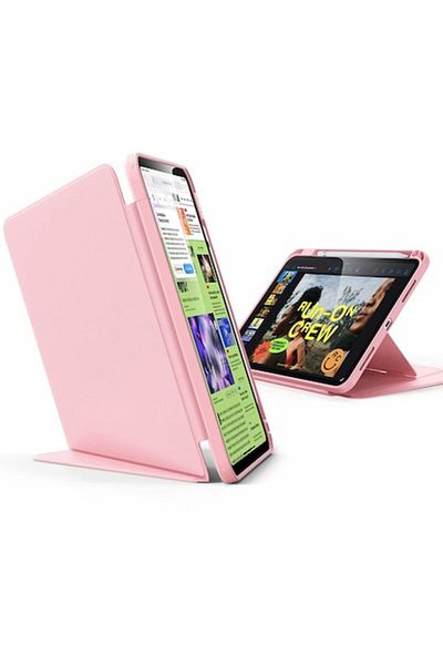 Modo Husa pentru iPad 10 2022 10.9/11 2025, U50, Piele ecologica, Pink