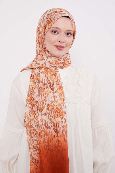 Levidor Tile Tie Dye Pattern Cotton Shawl
