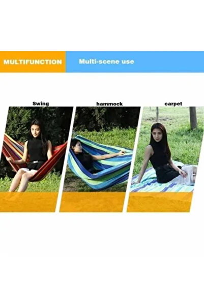 Mercaton Garden Hammock with Wooden Support, Anti-Tangle, Carry Bag and Accessories Included, Max 18