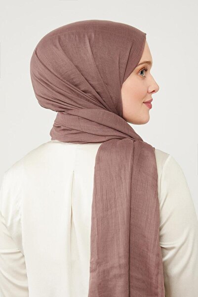 Levidor Leylak Düz Hawai Şal