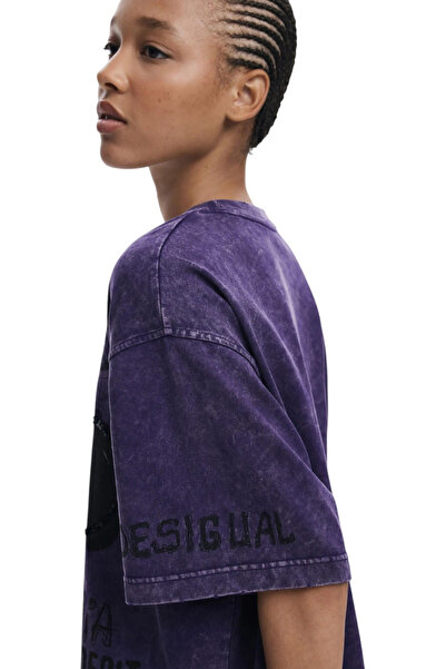 Desigual Fugaz Mickey Loose T-Shirt - 25WWTK60-2010