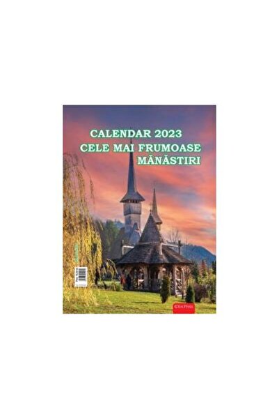 Editura Erc Press Calendar de perete 2023 - Cele mai frumoase manast
