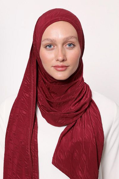 Levidor Burgundy Premium Ready Shawl