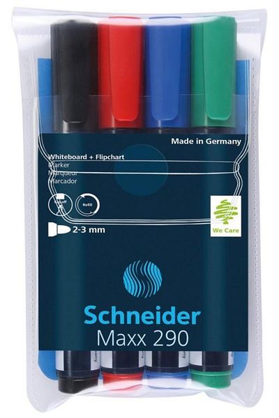 SCHNEIDER Set Board Marker Maxx 290