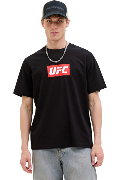 Jack & Jones Tricou JACK &JONES UFC CN - 12290261-Black