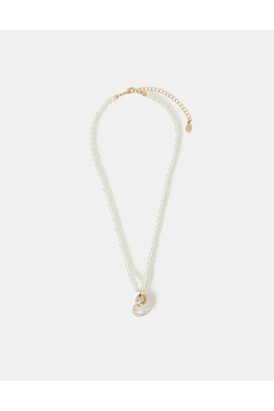 Accessorize PEARLISED MERMAID SHELL P Gold