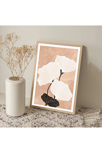 Dekorsiahome Τραπέζι σαλονιού κουζίνας με ξύλινο πλαίσιο μονοκόμματο BJSE TK1401