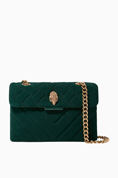 Kurt Geiger Kensington Deri Omuz Çantası, Şık, Ayarlanabilir Askılı ve Geniş İç Hacimli