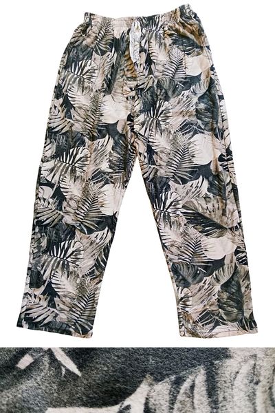 PRATİKOBA Suede Pocket Pants Sweatpants Pajama Bottoms Large Size Straight Leg Pattern 4