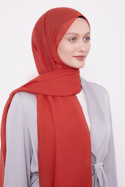 Levidor Cinnamon Arlyn Plain Shawl
