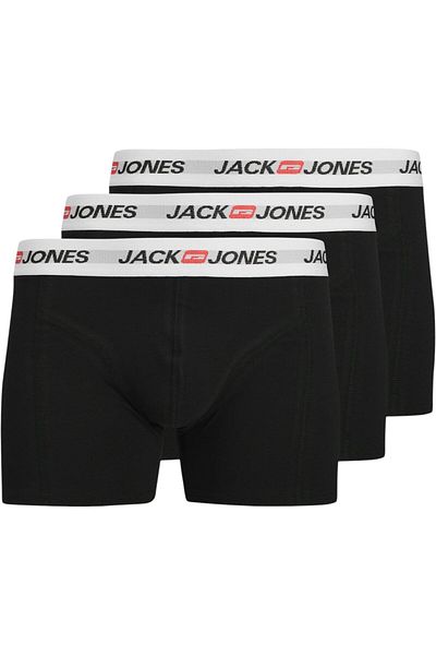 Jack & Jones Boxeri JACK &JONES Corp Old Logo Trunks 3 perechi - 12282733-Black