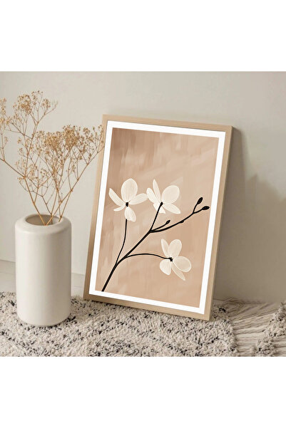 Dekorsiahome Masa dintr-o bucată cu cadru din lemn pentru sufragerie, sufrage...